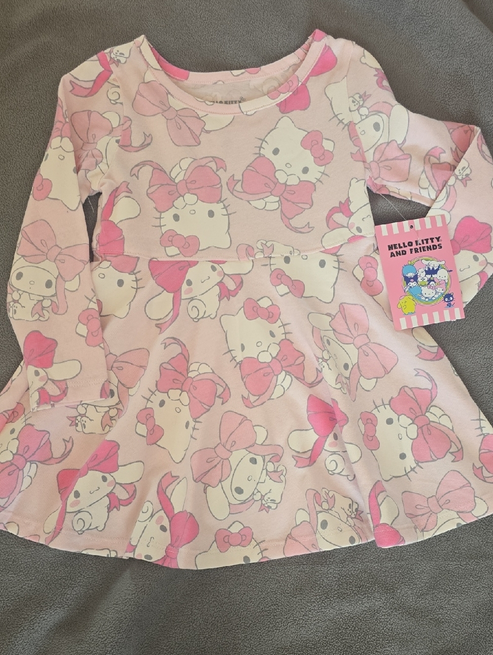 Hello Kitty Long Sleeve Dress Size 18 Months